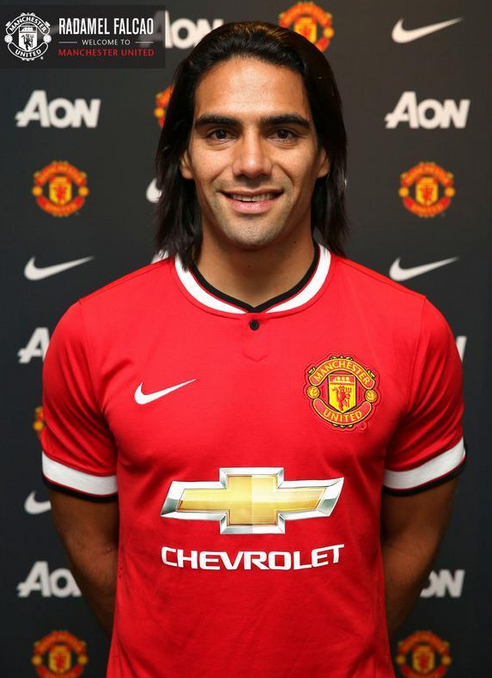 El United logra a última hora la cesión de Radamel Falcao | Fútbol | EL ...