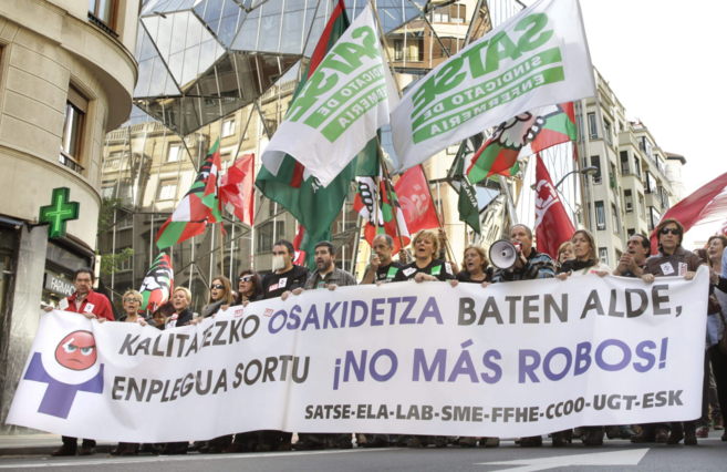 Osakidetza reduce la incidencia de la huelga en Bizkaia al 8% | País ...