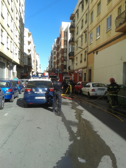 Un joven de 25 años herido con quemaduras en las manos al incendiarse ...