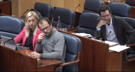 Un diputado del PSOE, a otro de Podemos en la Asamblea de Madrid: "Te ...