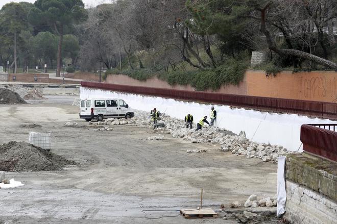Las obras en el Lago de la Casa de Campo provocan la suspensión total y ...