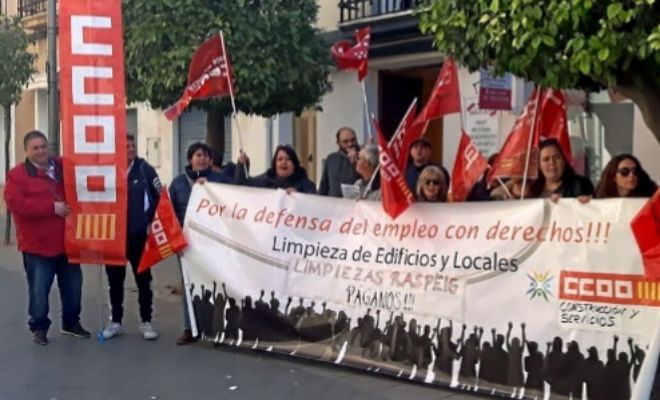 Trabajadoras de la limpieza de 85 institutos inician una huelga por ...