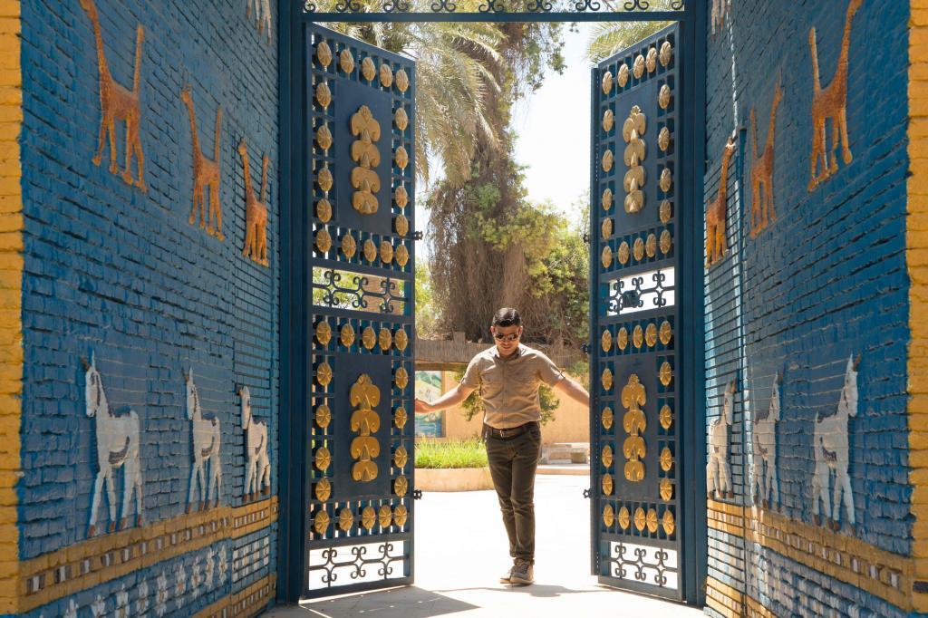 Los restos de la puerta original fueron descubiertos a principios del ...
