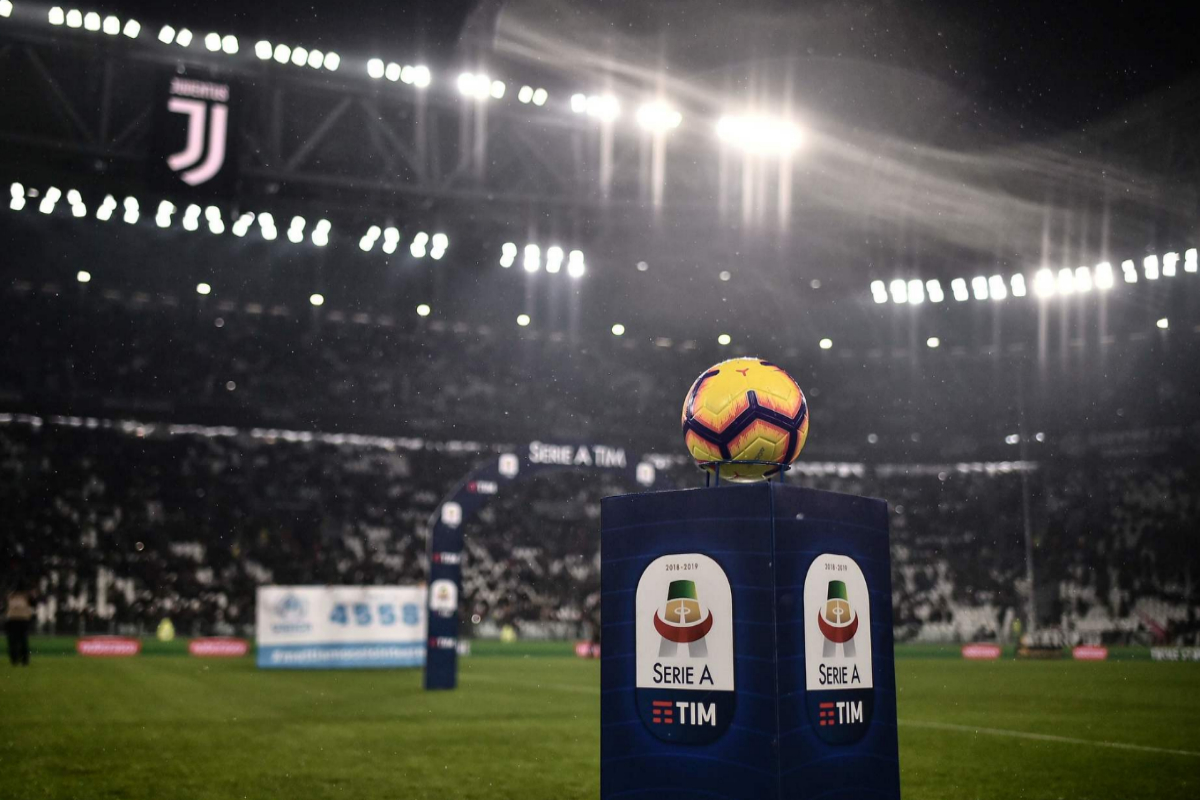 El Allianz Stadium de Turín, antes de un partido de la Juve.