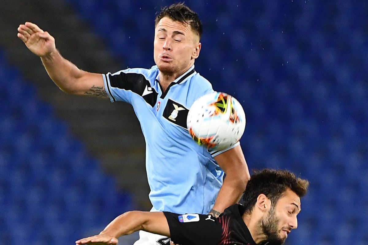 Patric, durante un partido reciente con el Lazio.