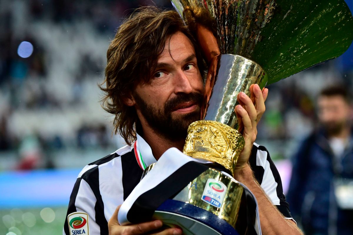 Andrea Pirlo, en una imagen de 2015 con la Juventus.