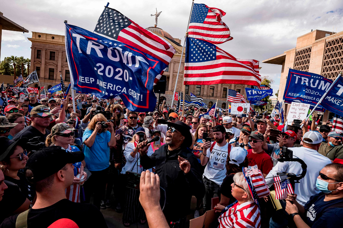 El otro EEUU ruge ante los resultados y no acepta la derrota de Trump ...
