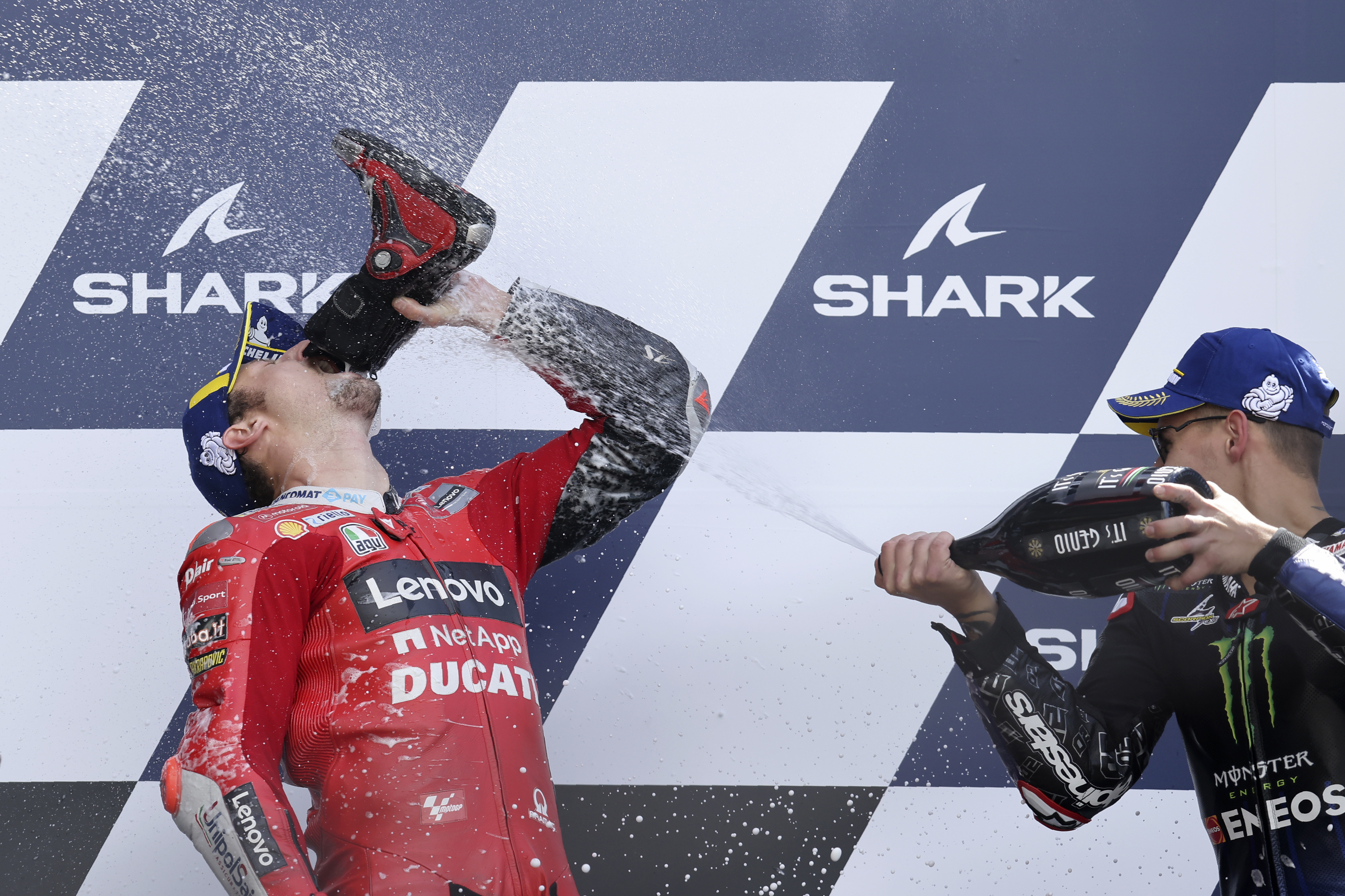 MotoGP: El ejército de Ducati acorrala a Fabio Quartararo en Le Mans ...