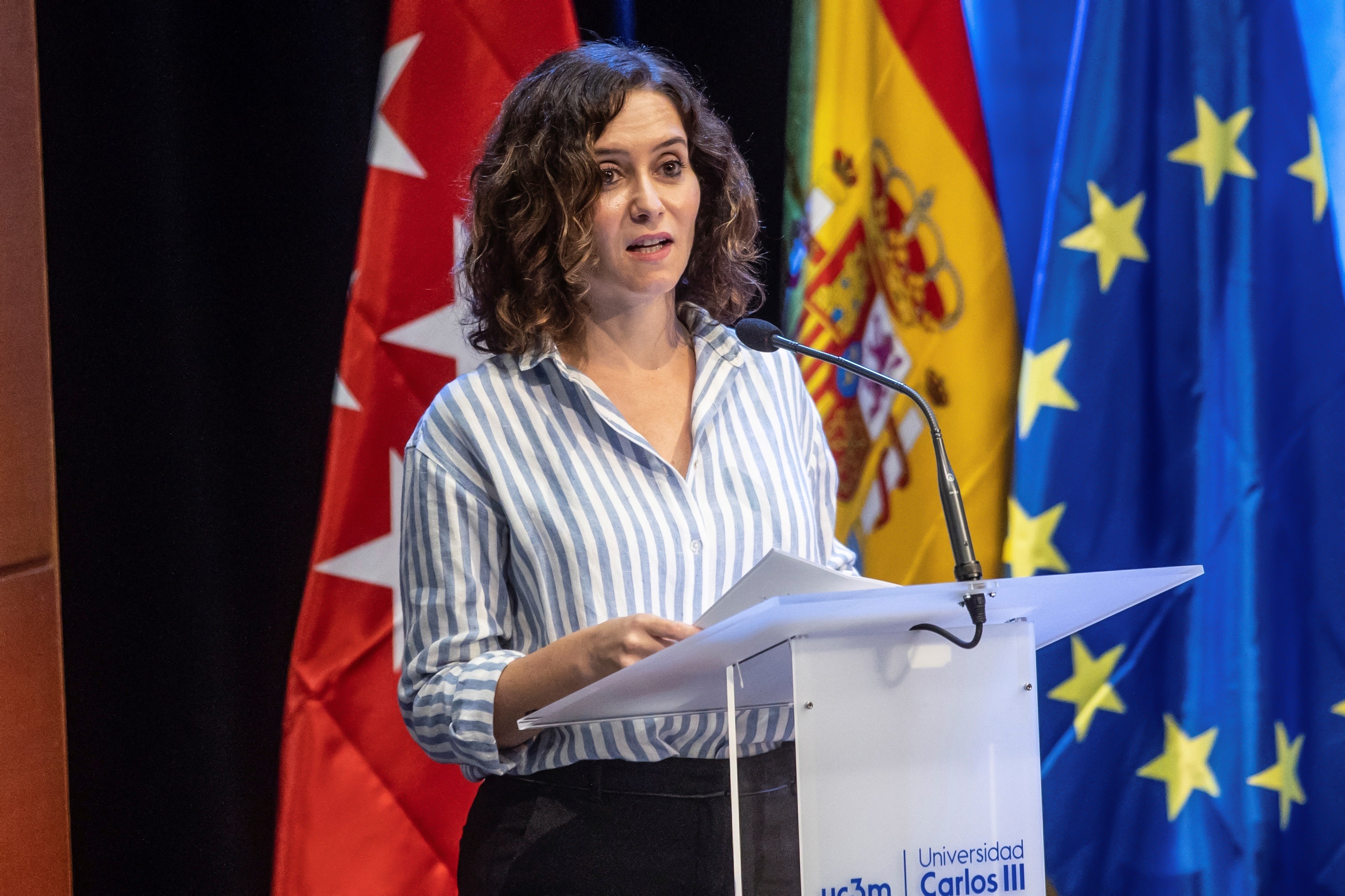 Ayuso carga contra la Ley de Universidades de Castells por poner "en ...