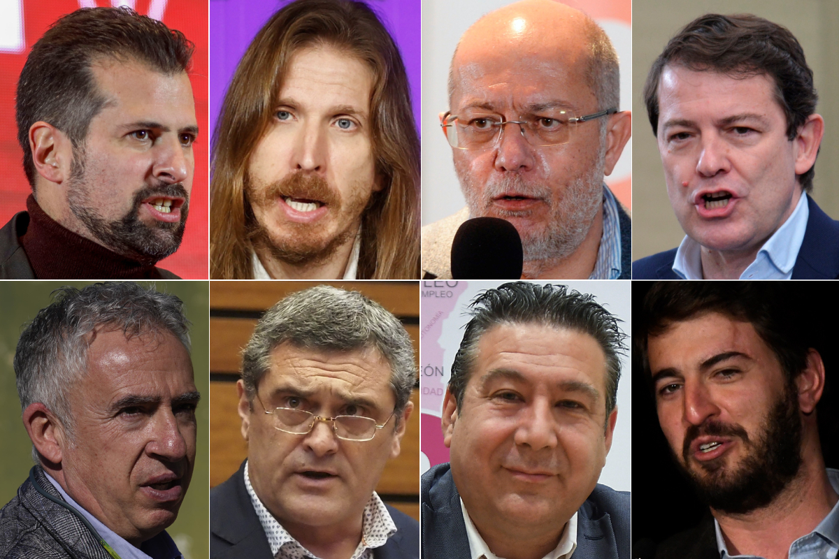 Los candidatos de las elecciones de Castilla y León 2022 | Elecciones ...