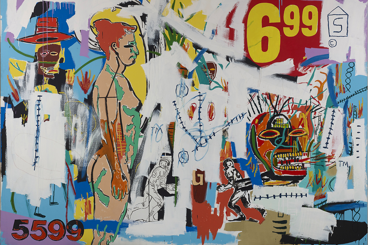 Warhol y Basquiat juntos en el 