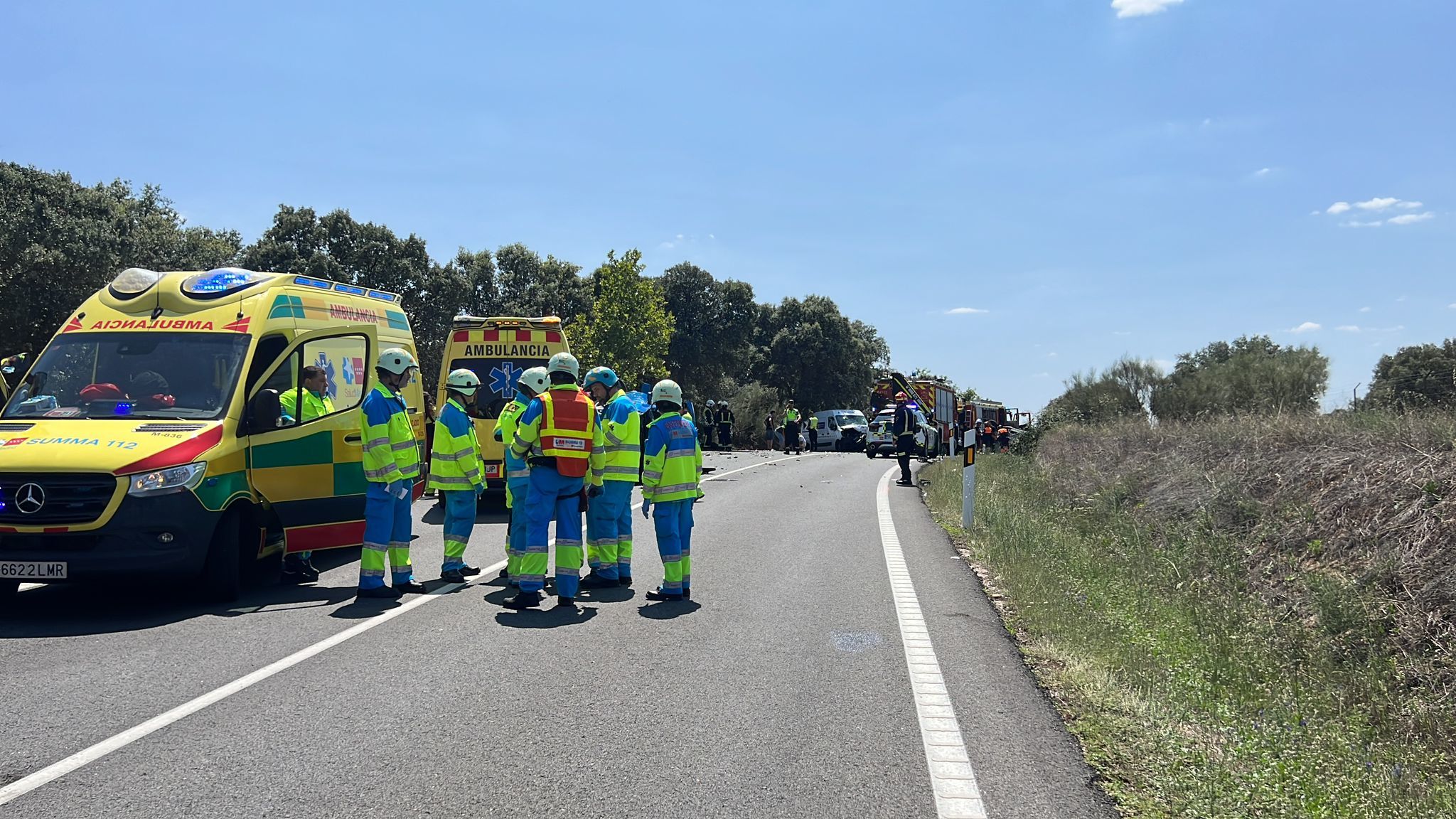 Un muerto y cuatro heridos en un accidente mútiple de tráfico en la M ...