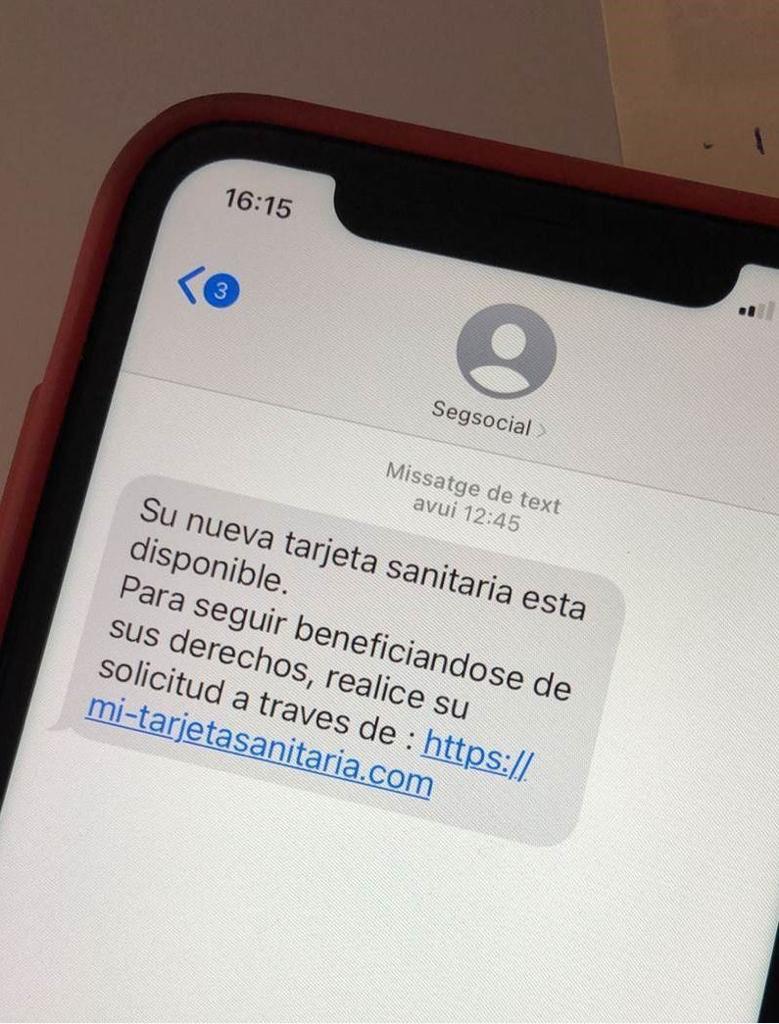 No, la Seguridad Social no le avisa por SMS de que tiene una nueva ...