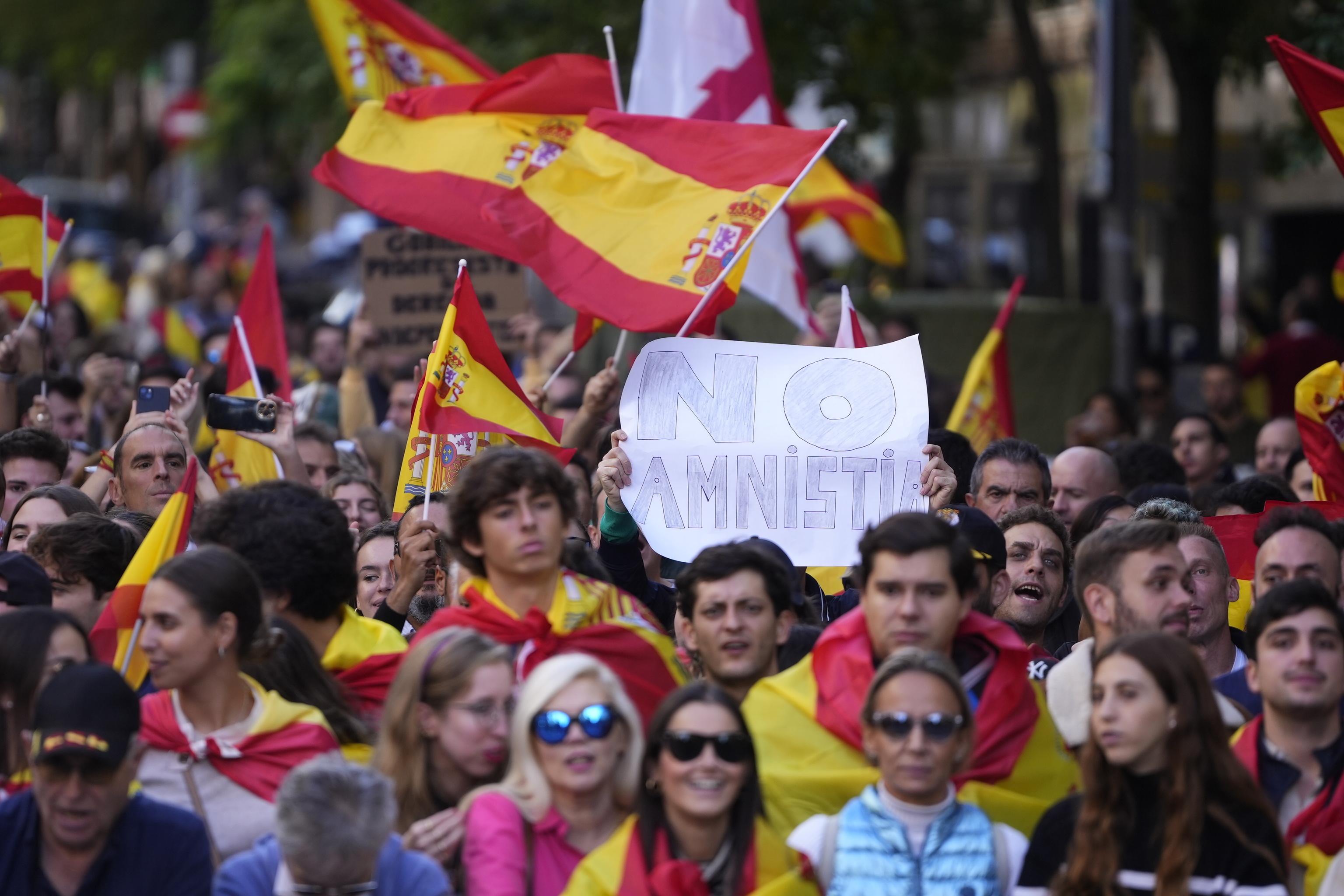 Manifestación contra la amnistía el 18 de noviembre en Madrid: horario ...