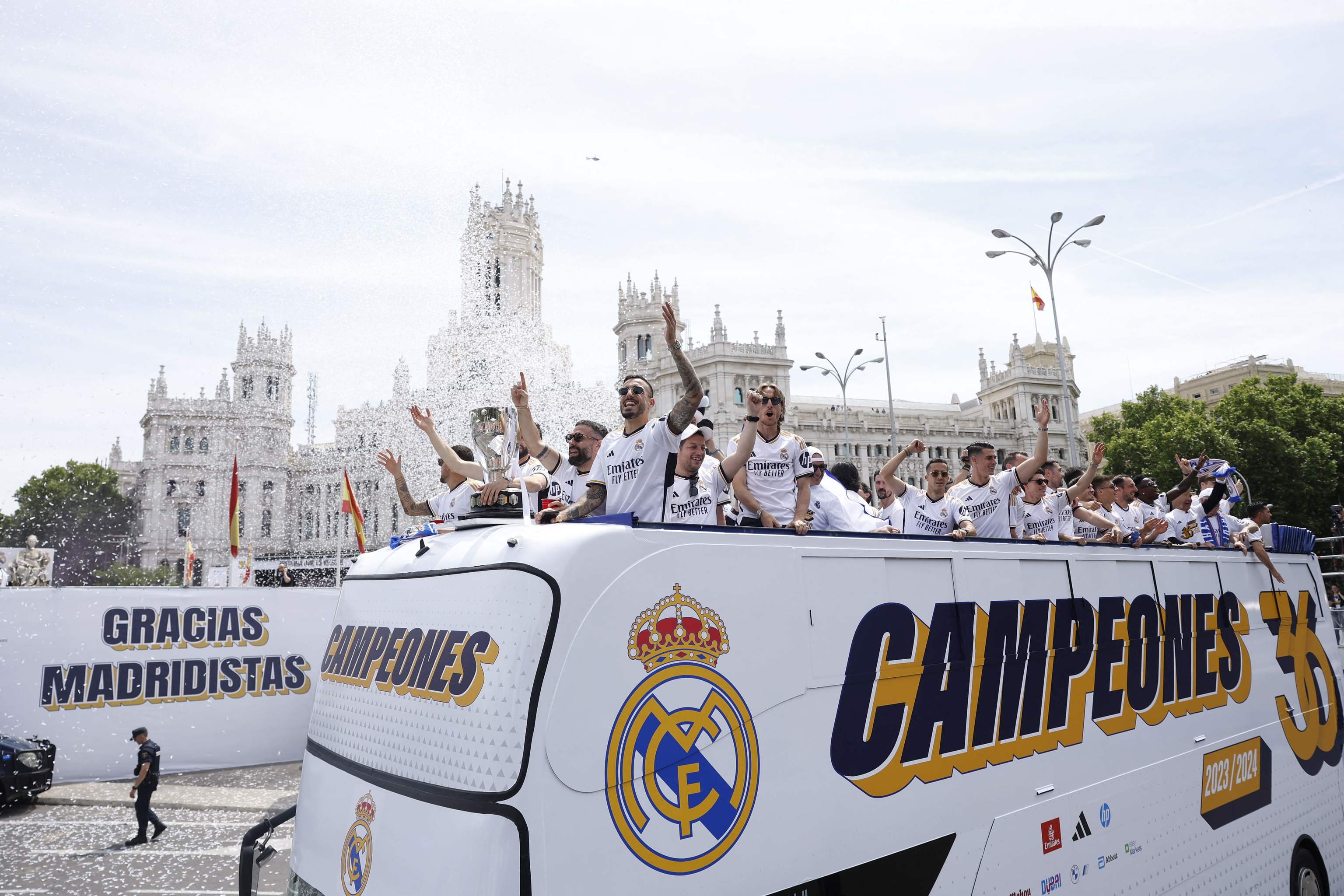 El Real Madrid recibe la 36 en Valdebebas y Cibeles acoge a los ...