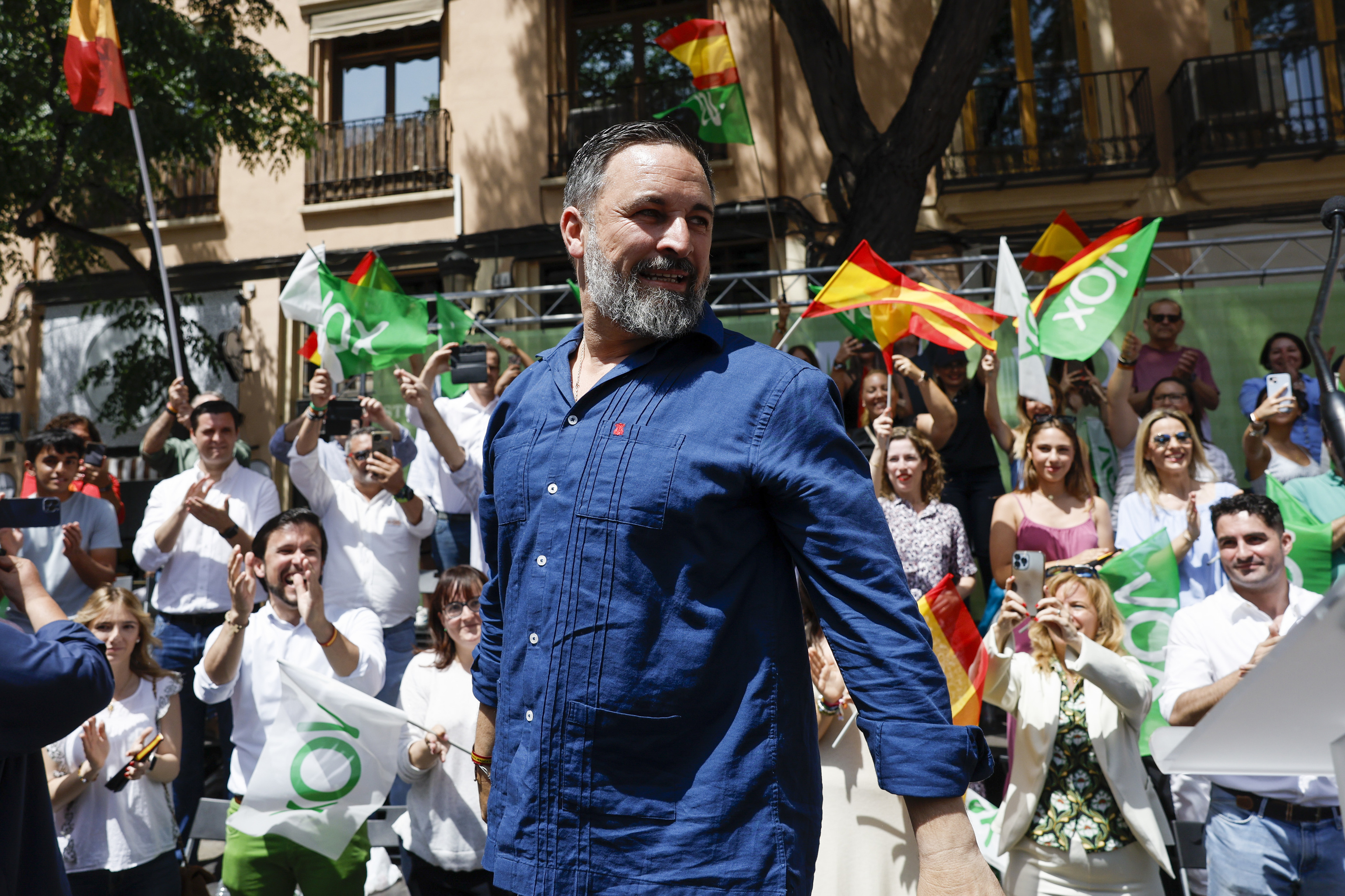 Abascal tilda de "romería" la manifestación del PP y advierte de su ...