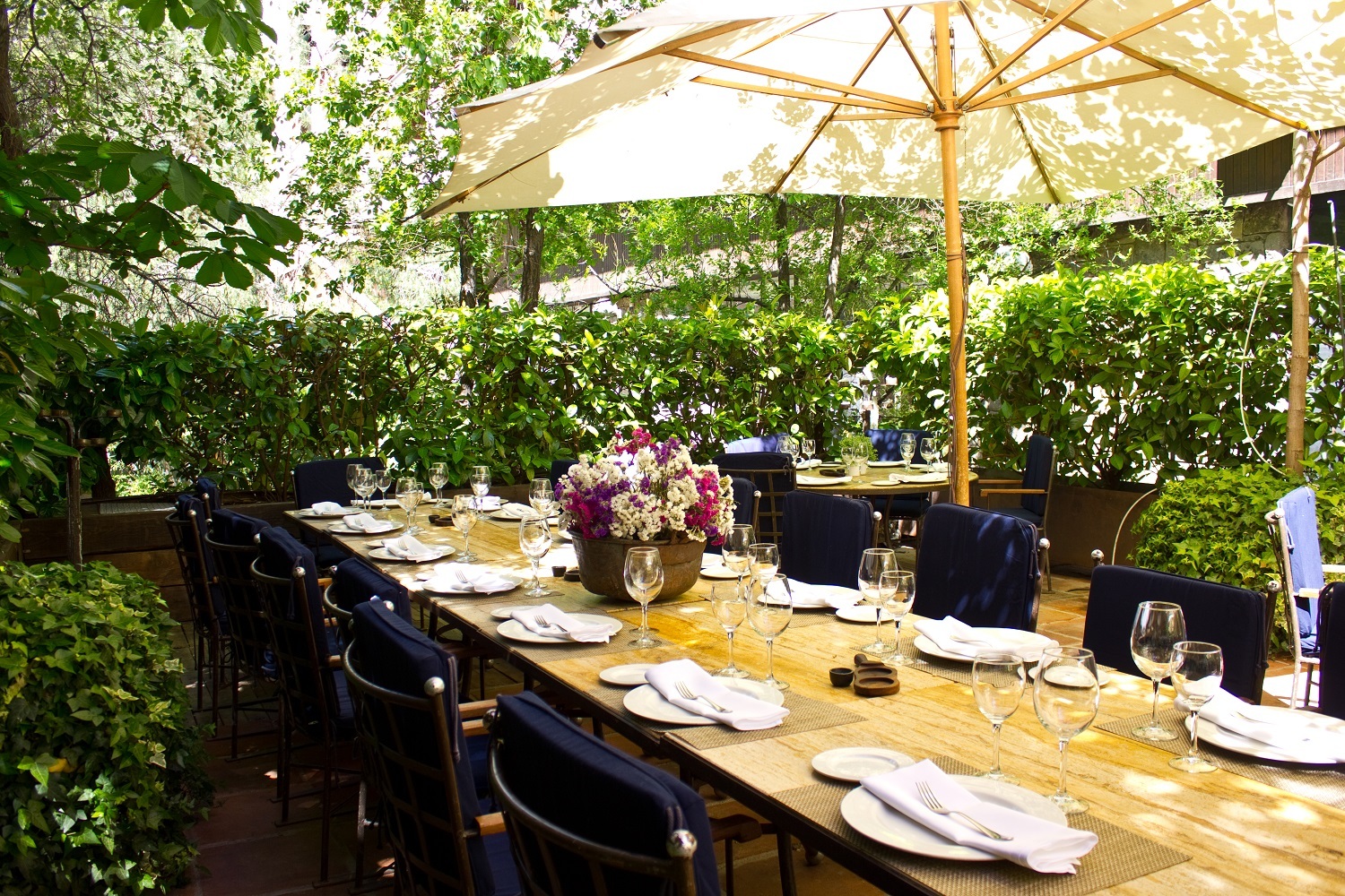 Terraza de Rubaiyat.