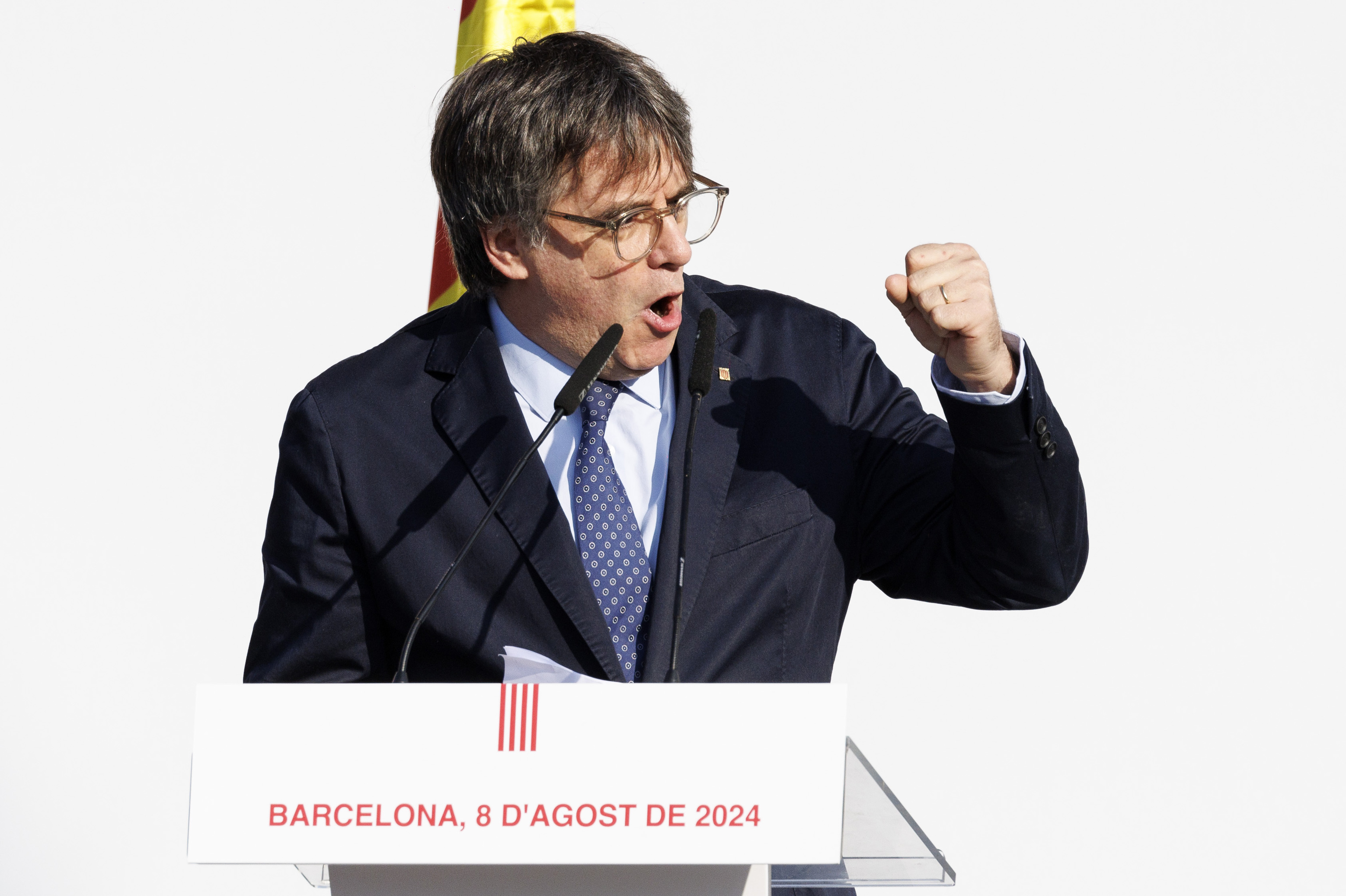 Puigdemont exige al Estado "autocrítica" por el 1-O: "La ley de ...