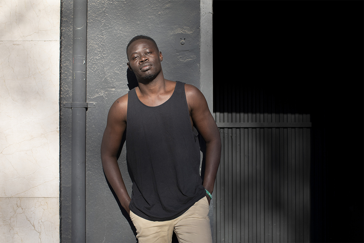 El actor Thimbo Samb.