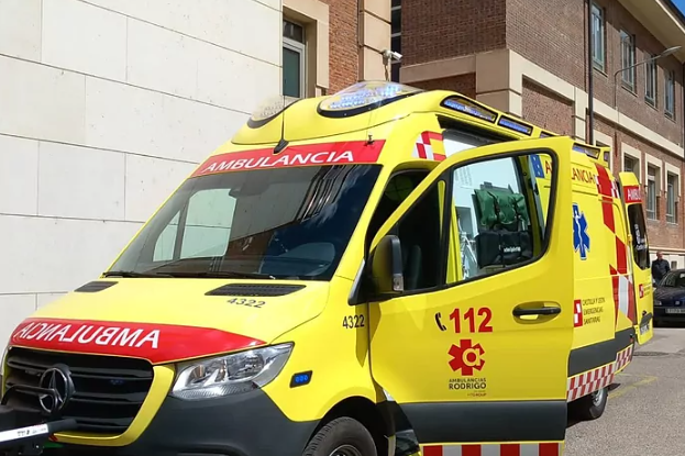 Imagen de archivo de un veh�culo de emergencias en �vila