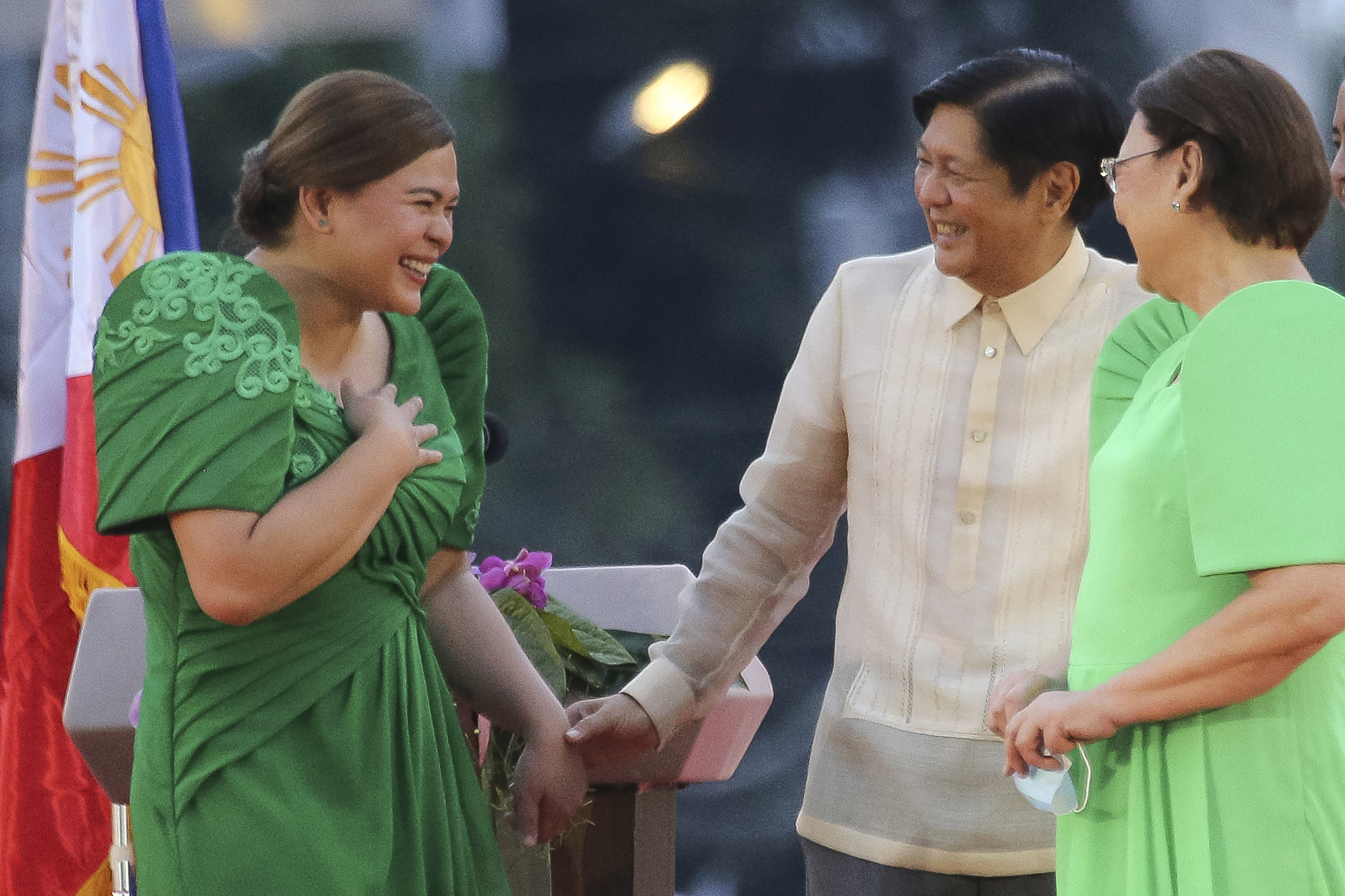 Sarah Duterte y Ferdinand Marcos Jr.