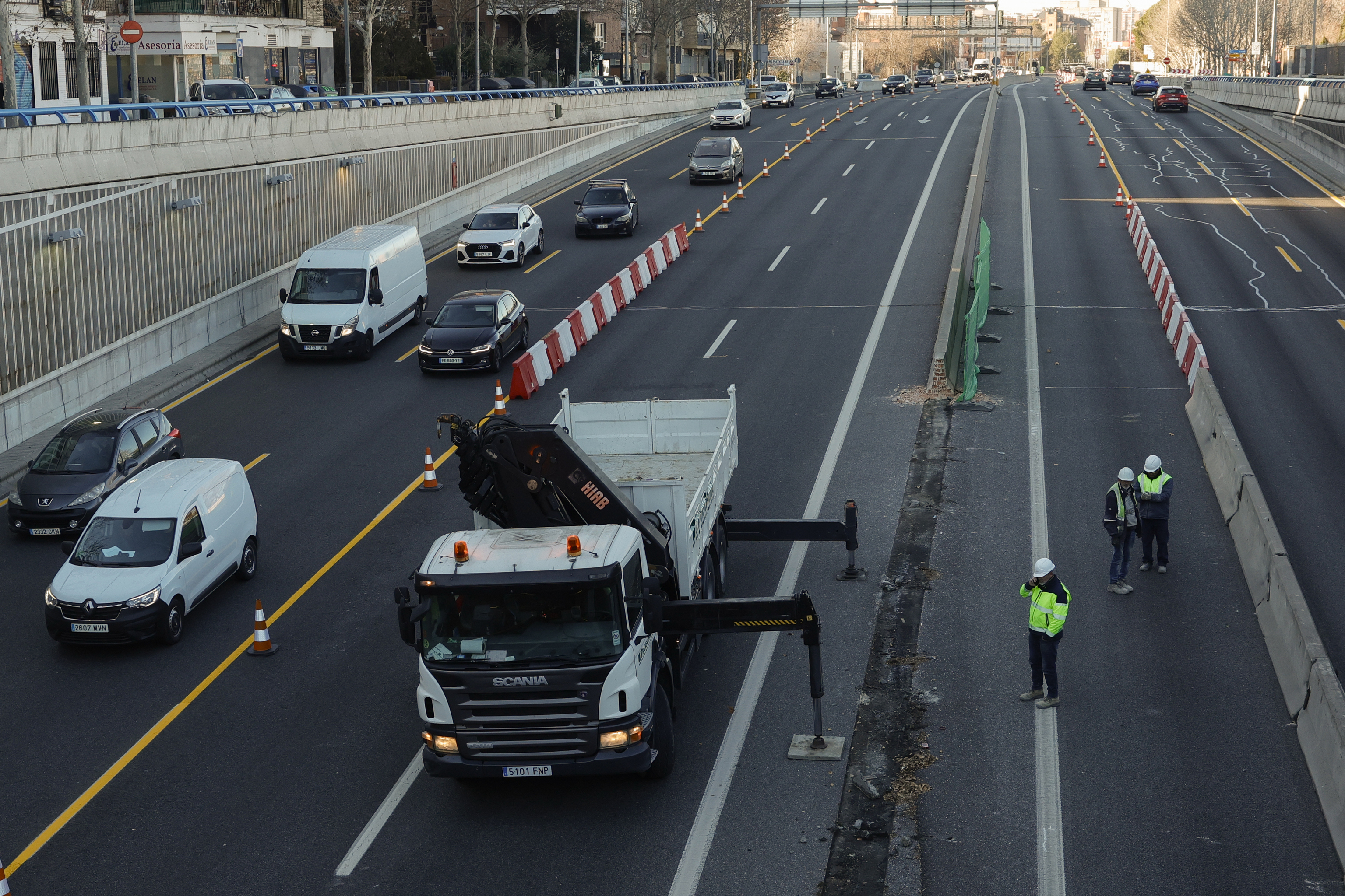 Las obras de la A-5 entran en su fase más crítica: próximo corte del ...