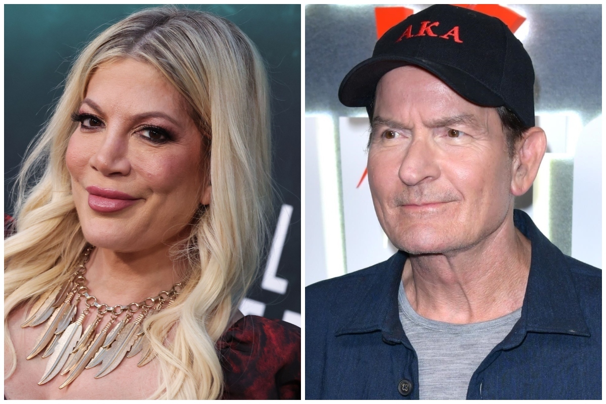 La cita de Tori Spelling y Charlie Sheen "Era encantador, inteligente