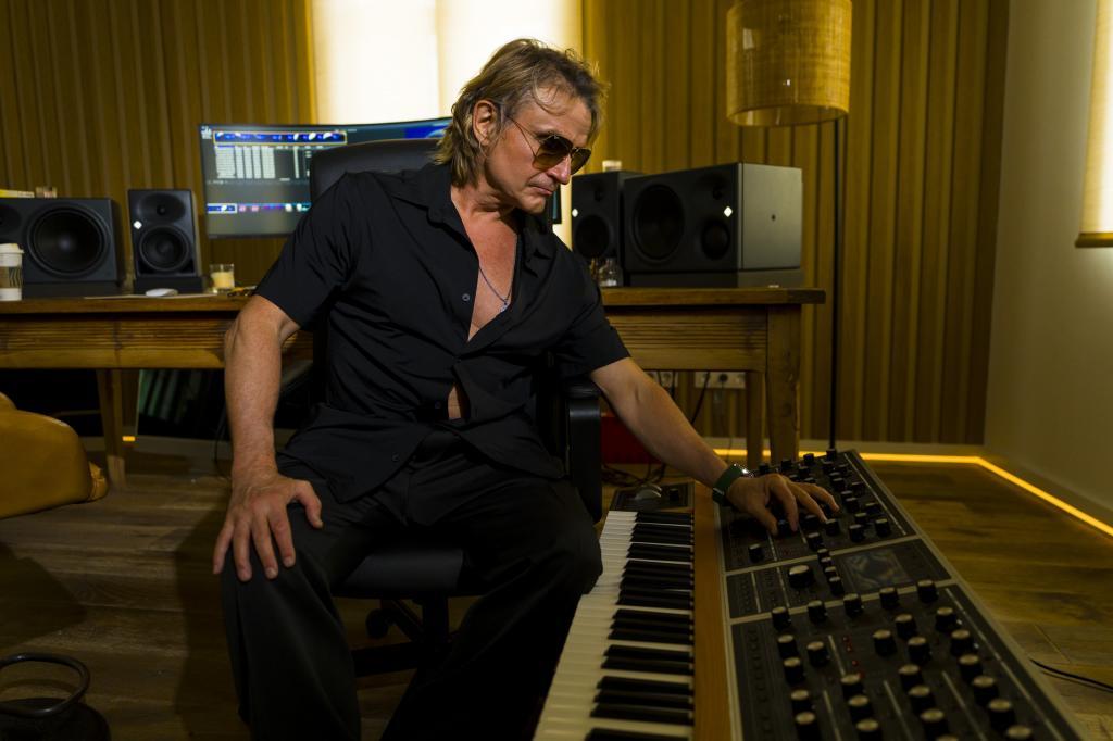 Nacho Cano, en su estudio el pasado septiembre.