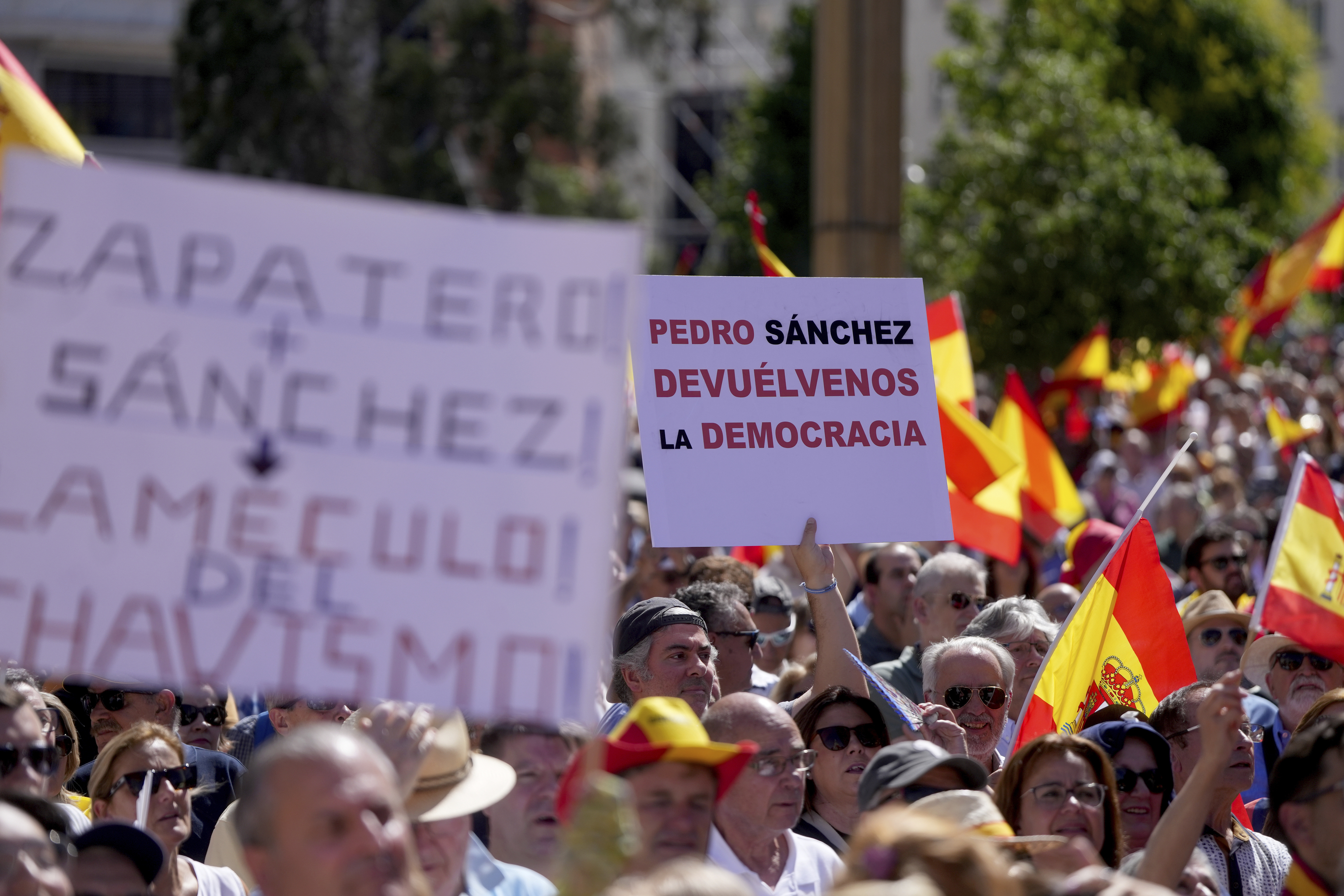 Manifestación en Madrid hoy convocada por el PP: dónde es, horario y ...
