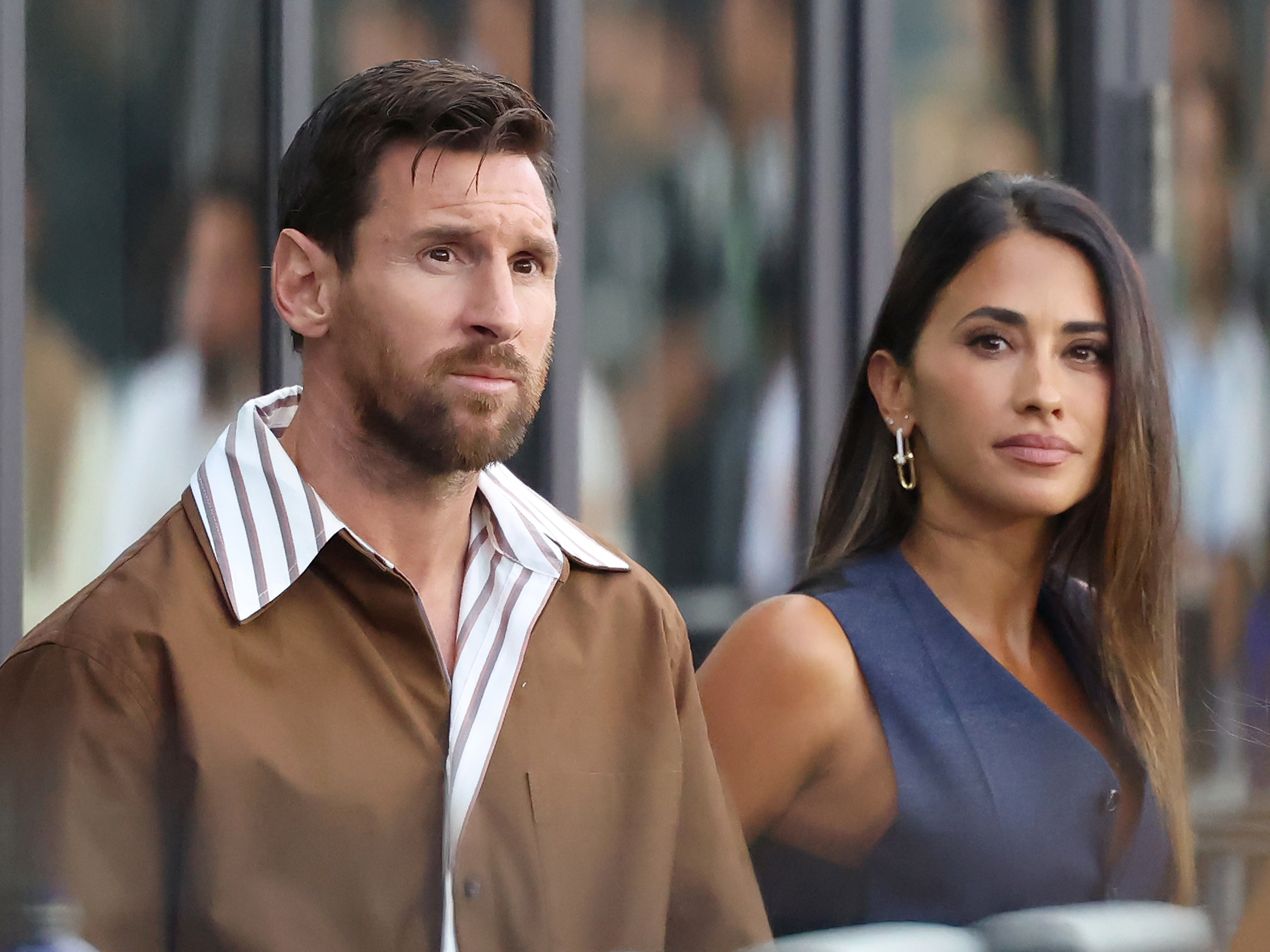Lionel Messi y Antonela Roccuzzo, el pasado mes de agosto.