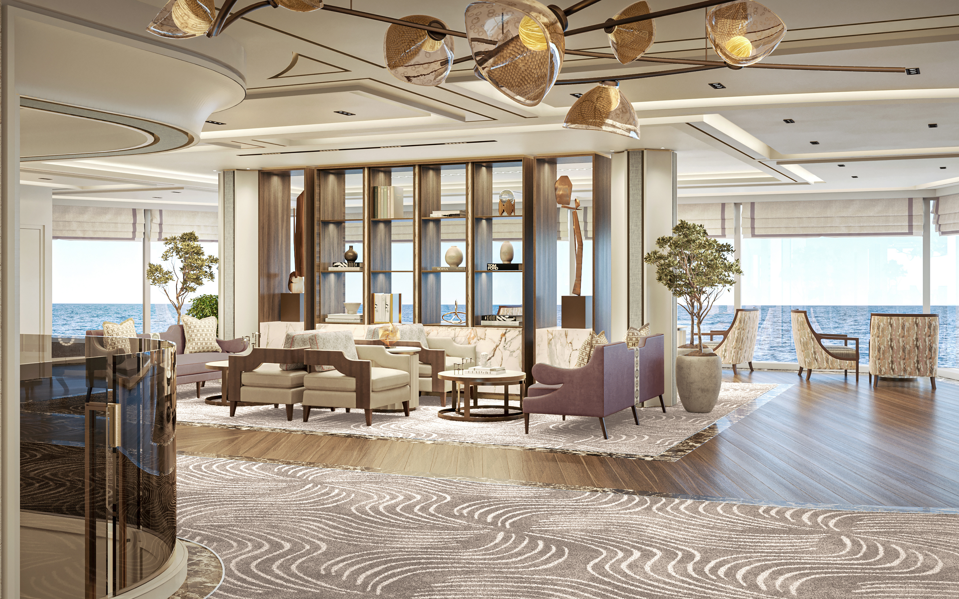 La Skyview Regent, la suite más grande de la historia de los cruceros.