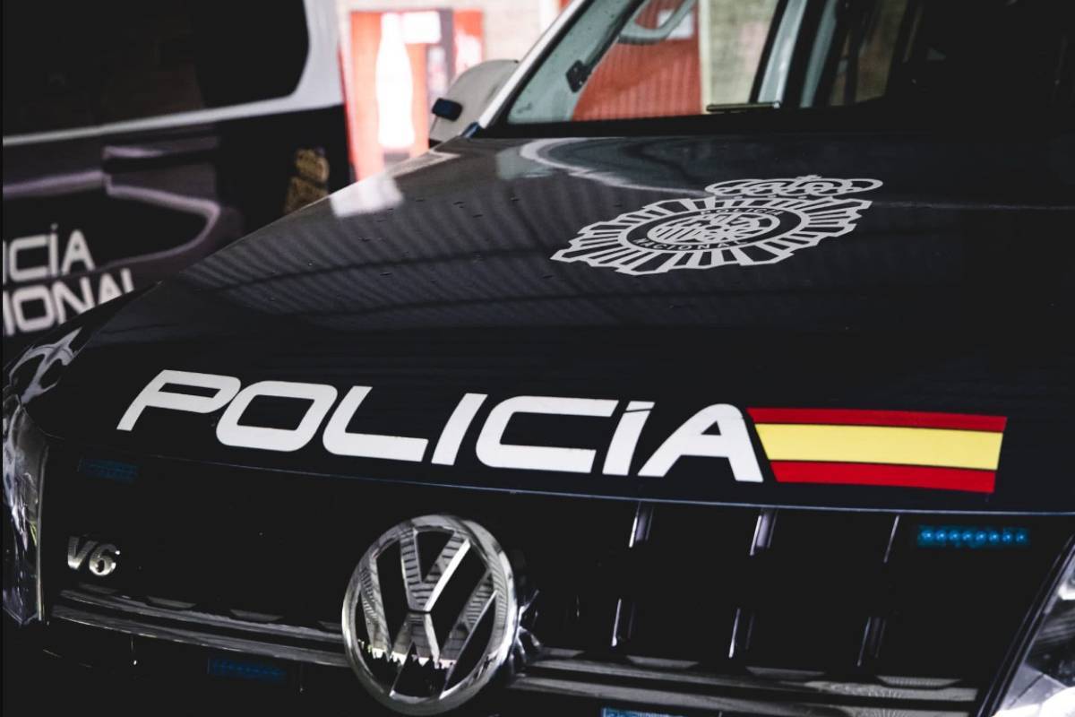Un coche de la Policía Nacional.