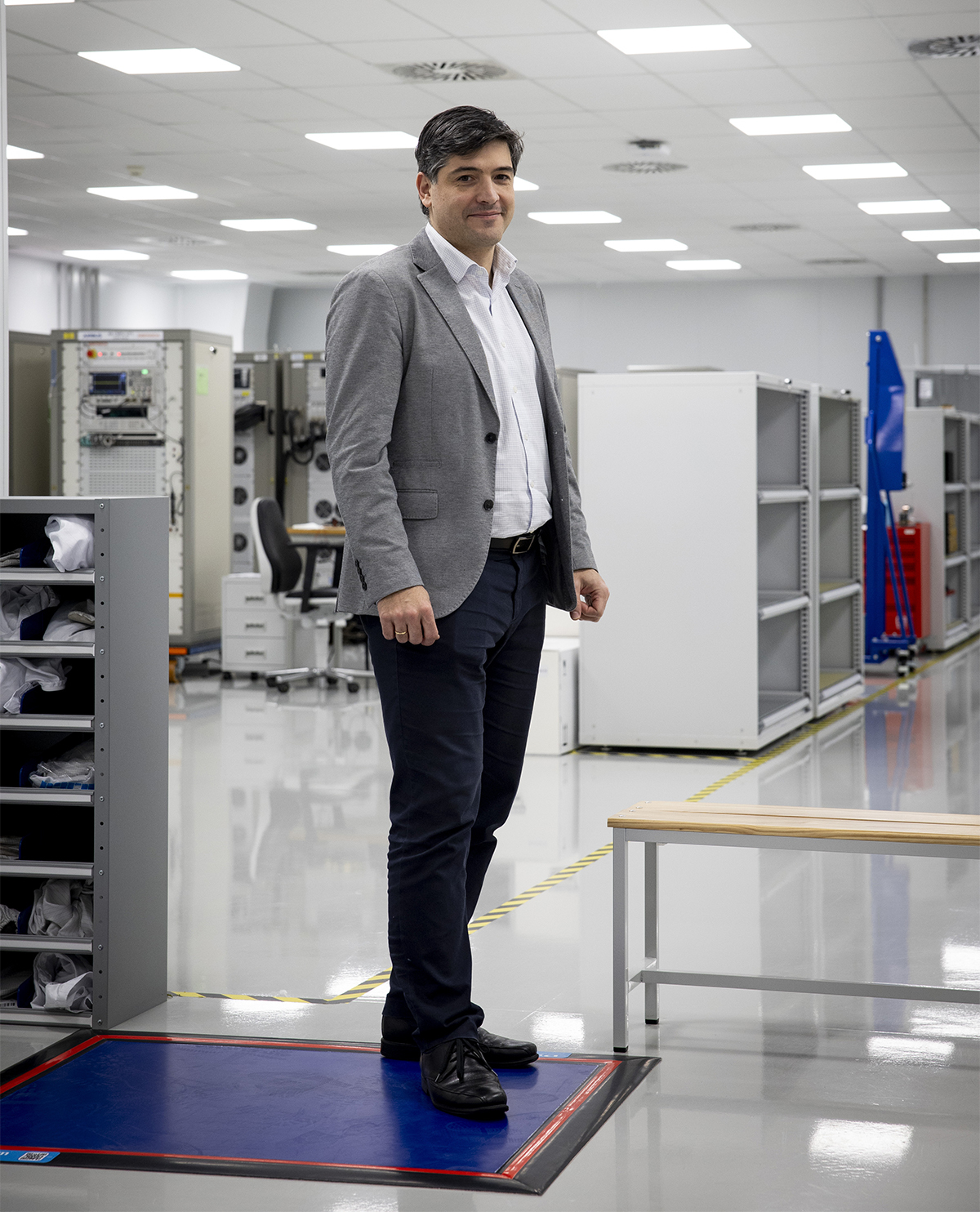 El director de Airbus Crisa, Fernando Gómez-Carpintero