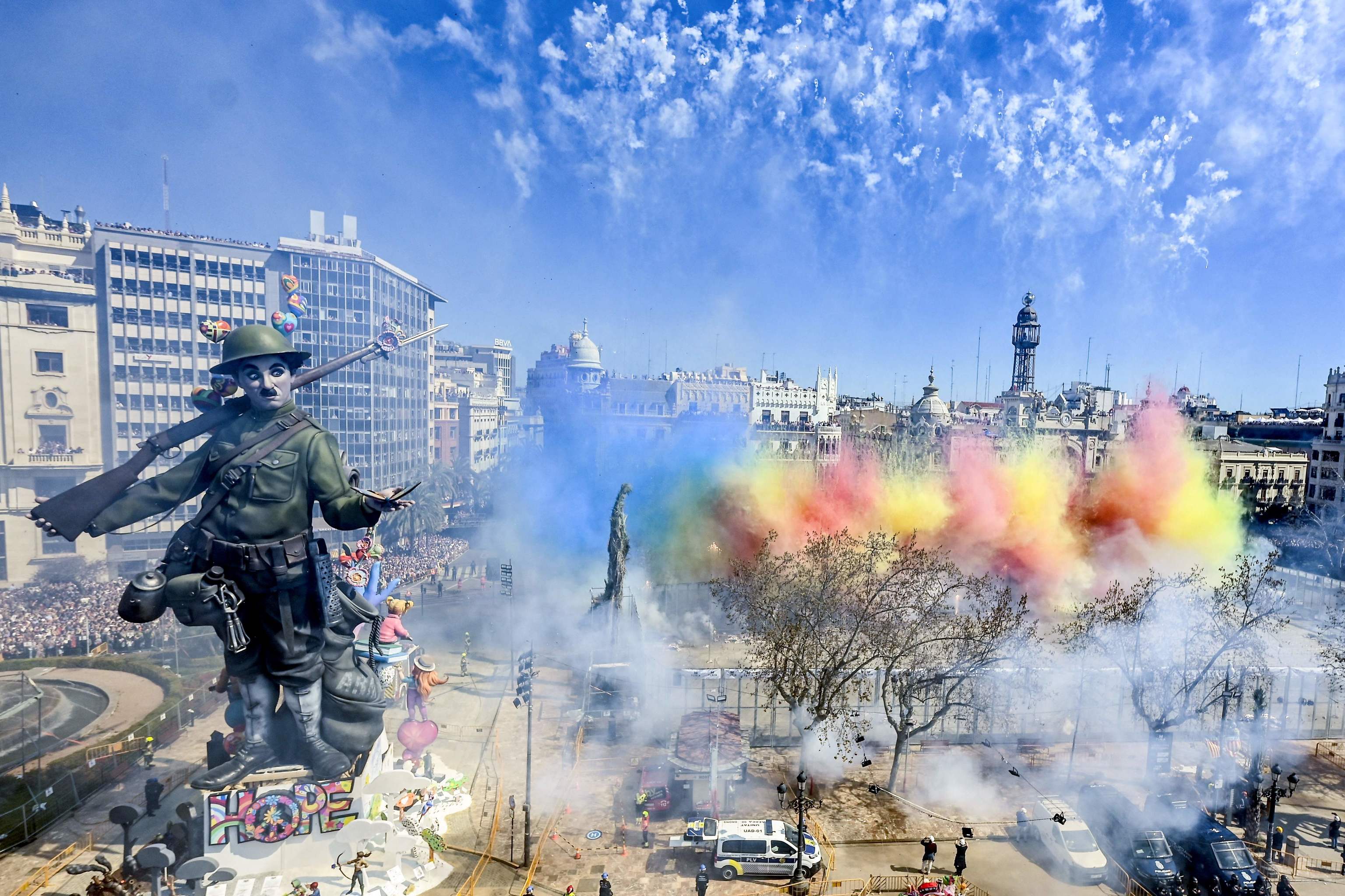 Mascletà de hoy, martes 17 de marzo, en las Fallas de Valencia 2026 ...