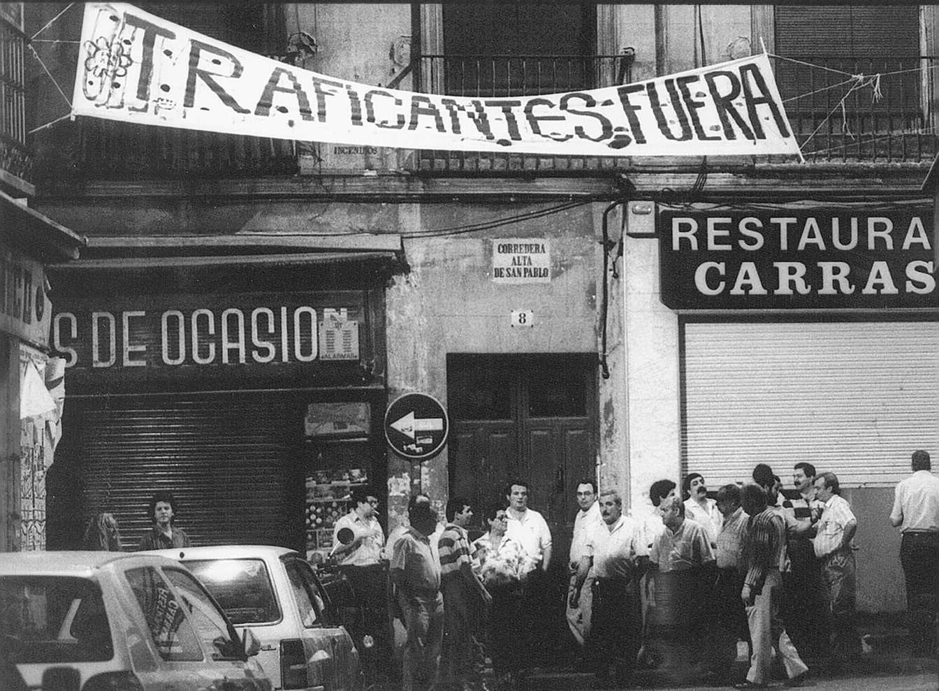 80'lerde Malasaa ve Chueca'nın kara yolu: “Başlangıçta her şey esrardı ama sonra eroin geldi. Orası bir uyuşturucu temalı parktı”