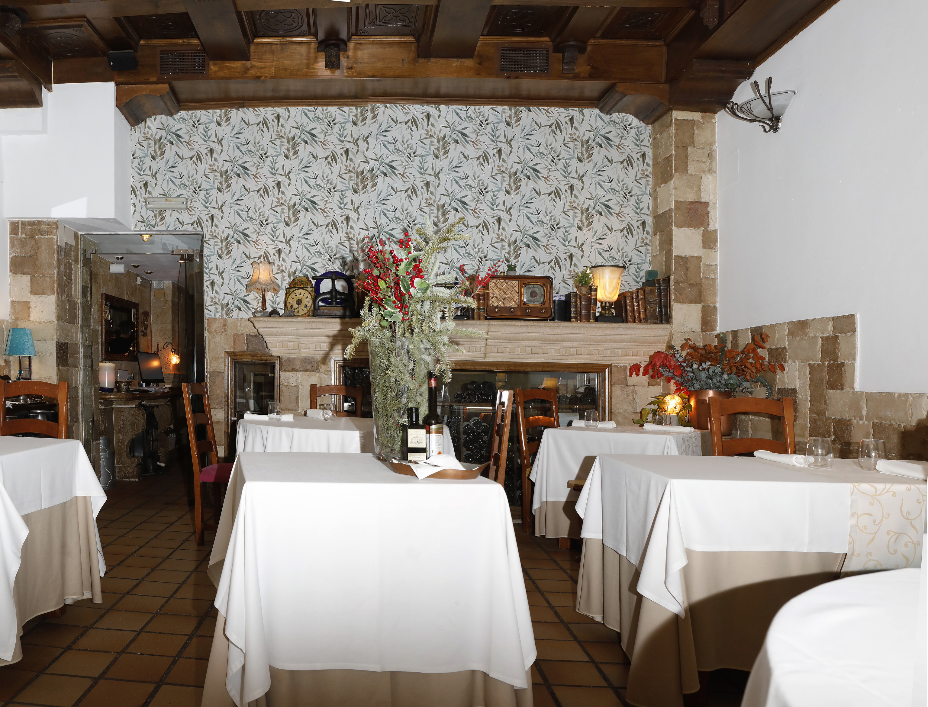 El salón a pie de calle.
