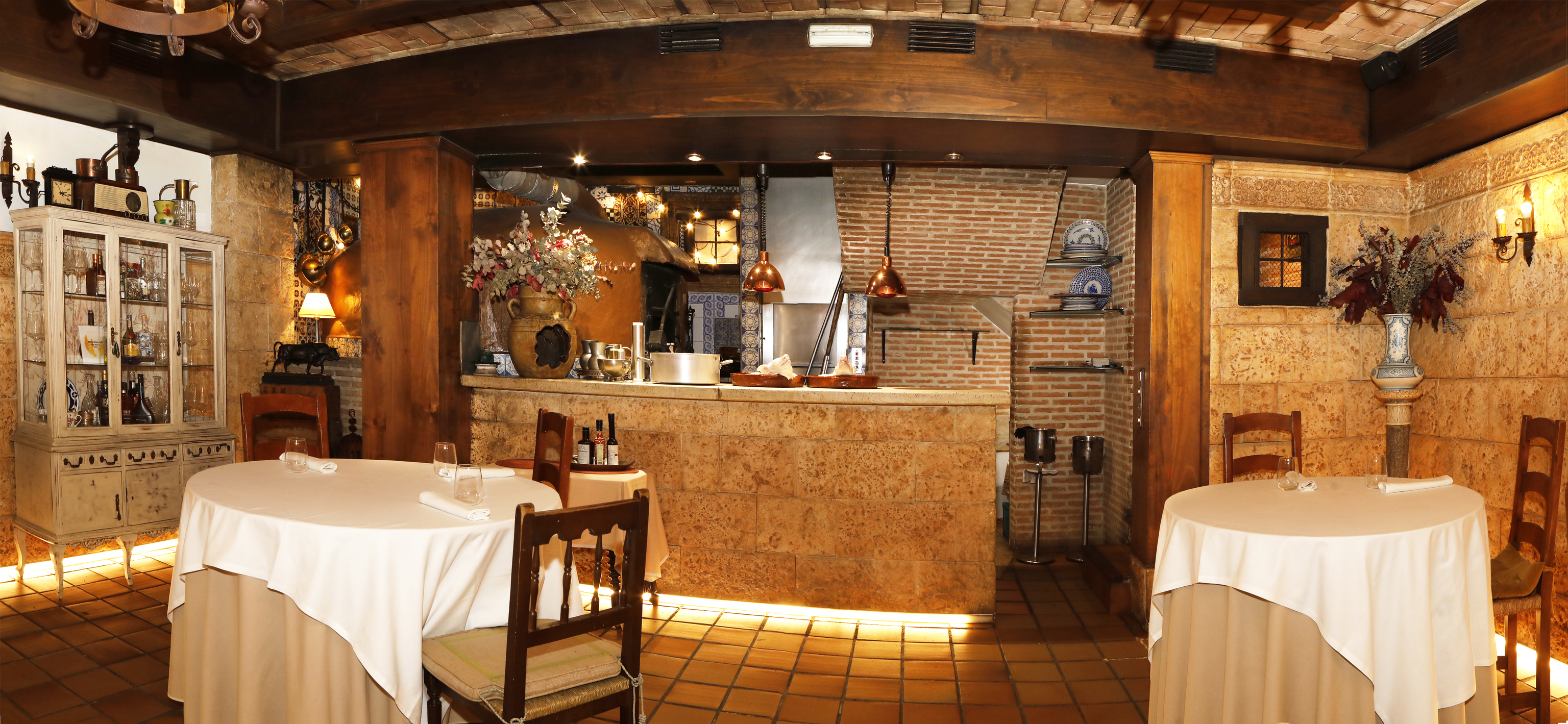 La sala que acoge el horno centenario.