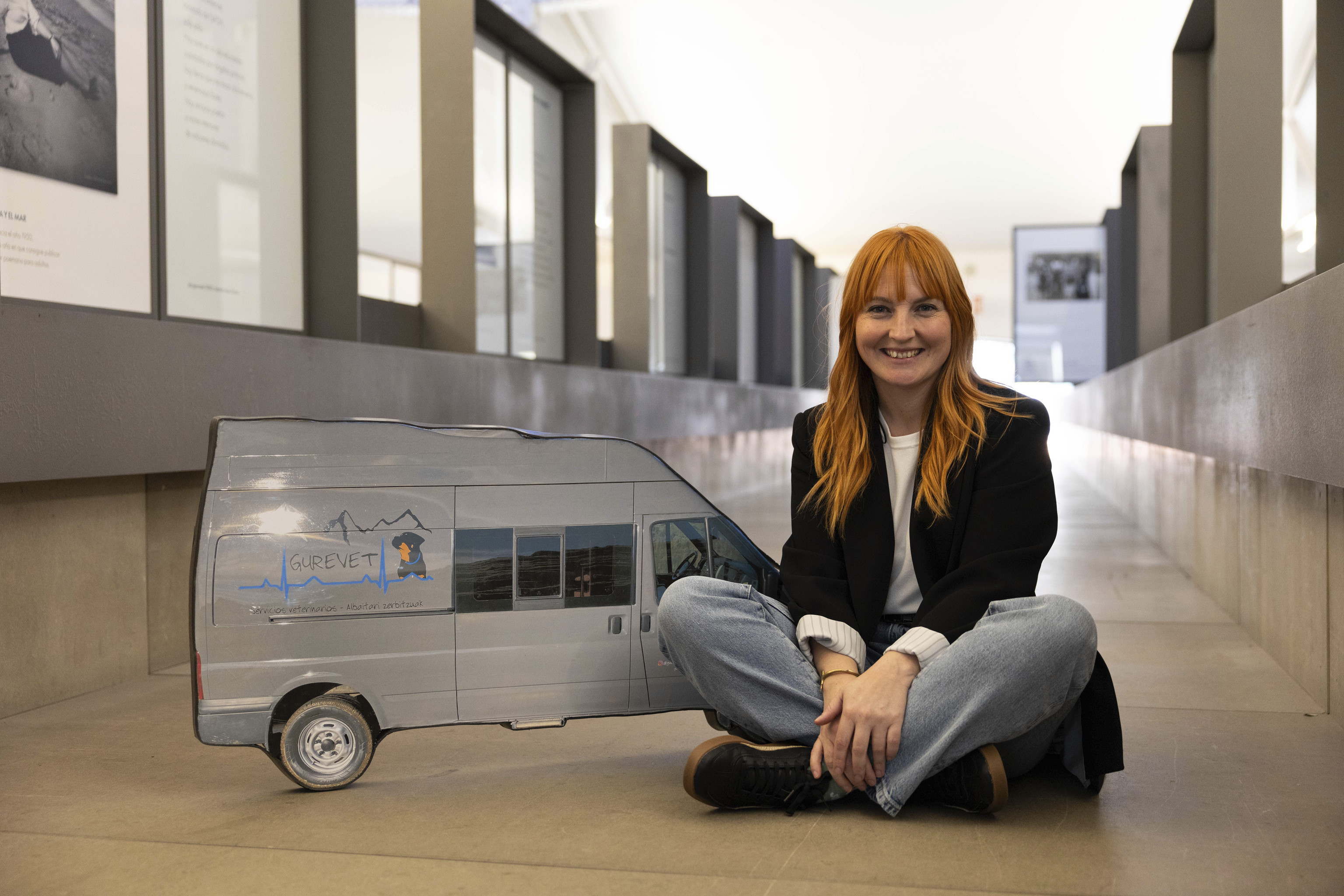 Teresa Etxarri de Gurevet, el proyecto que tiene con su hermana Judith de servicios veterinacios a domicilio.