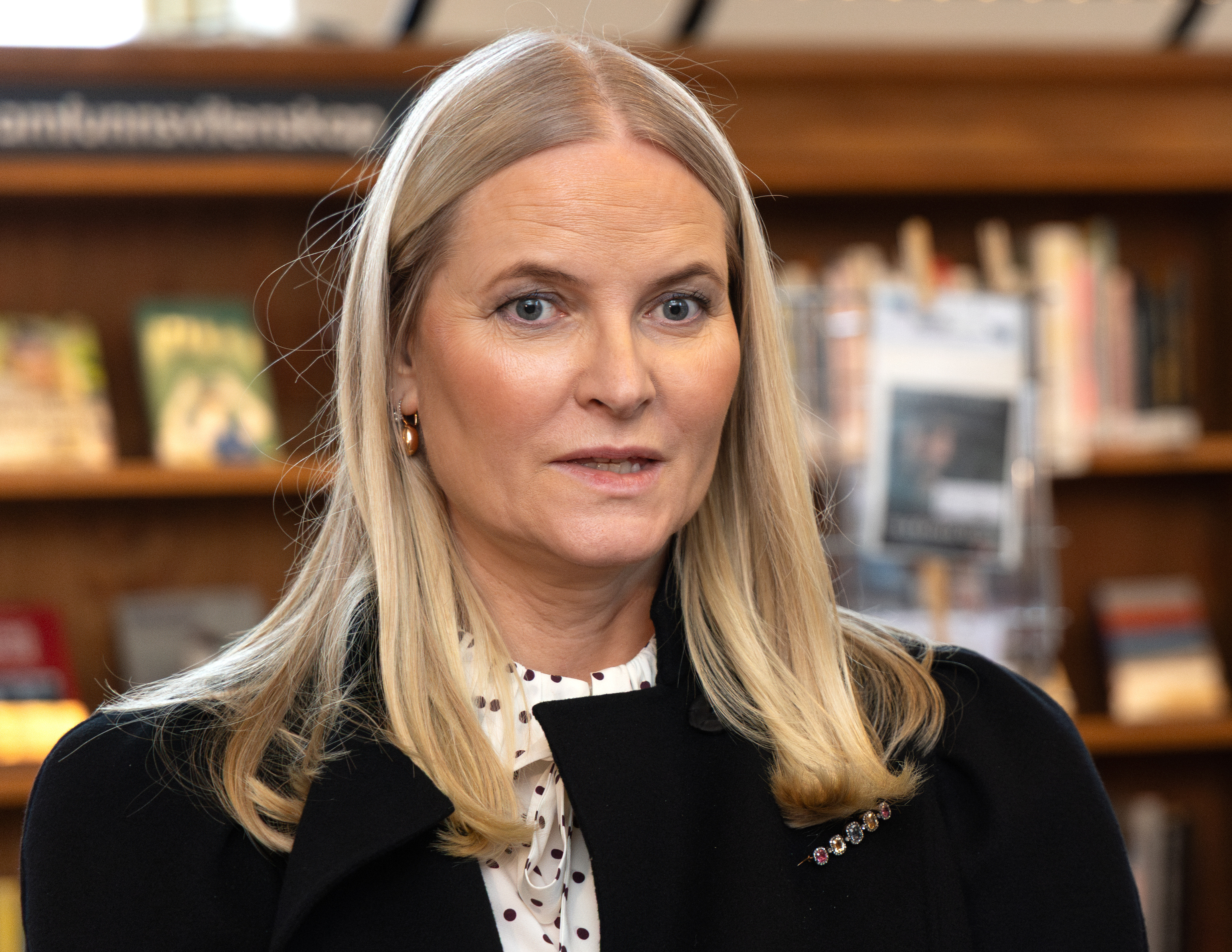 La princesa Mette-Marit en una imagen de enero.