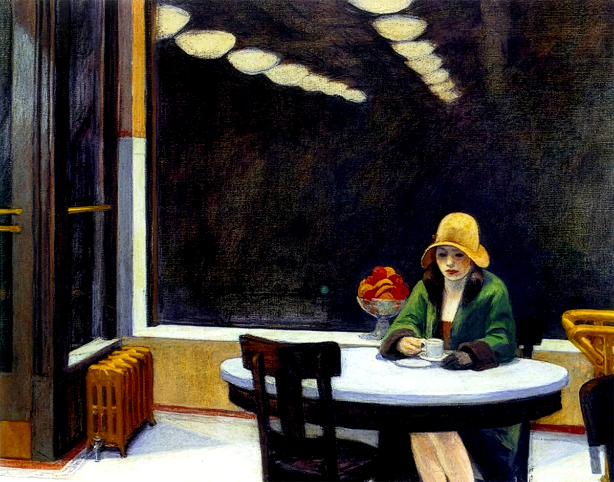 'Autómata', de Edward Hopper.