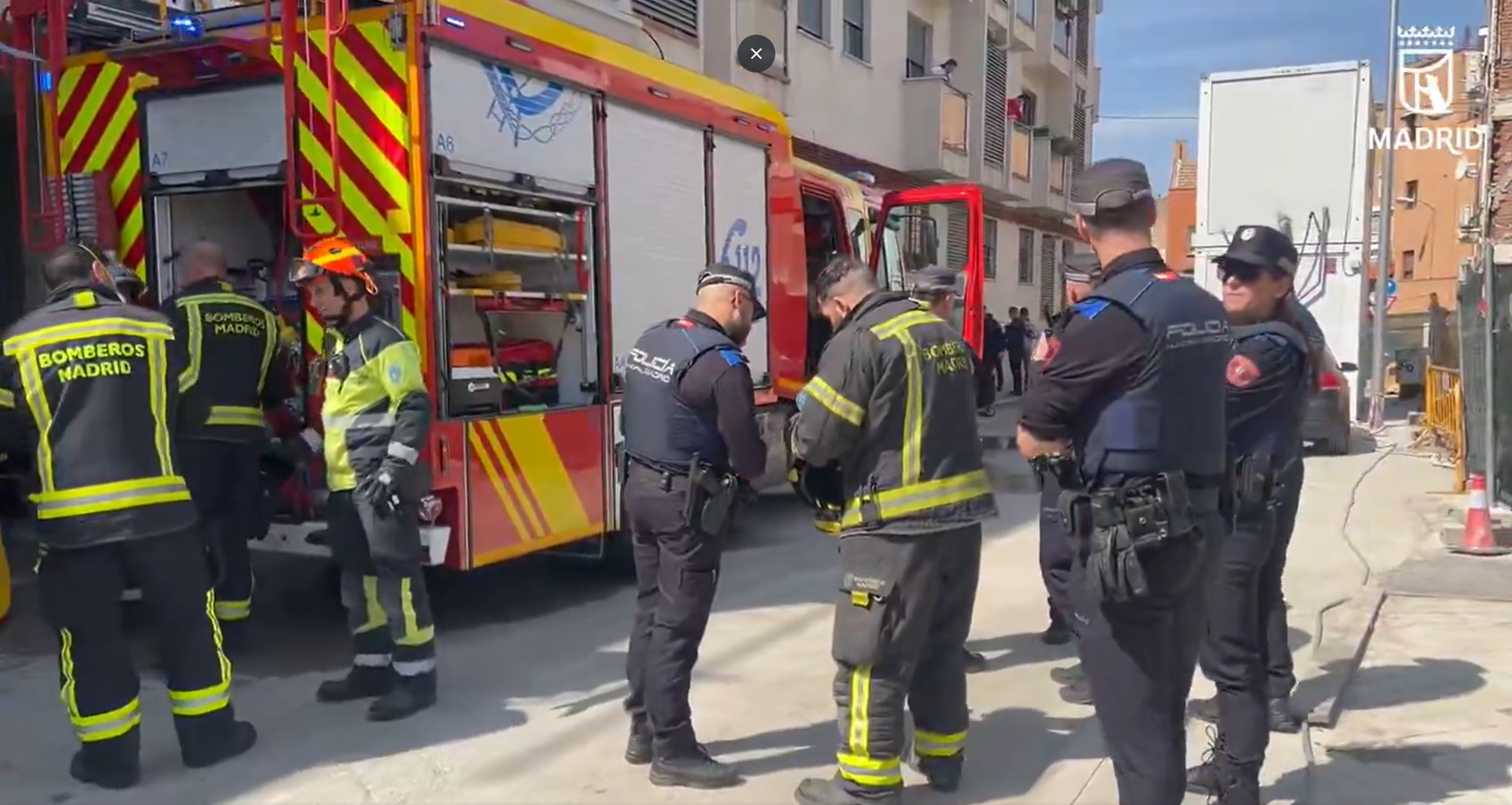 Un hombre de 70 años muere por un incendio en su vivienda de Usera | Madrid