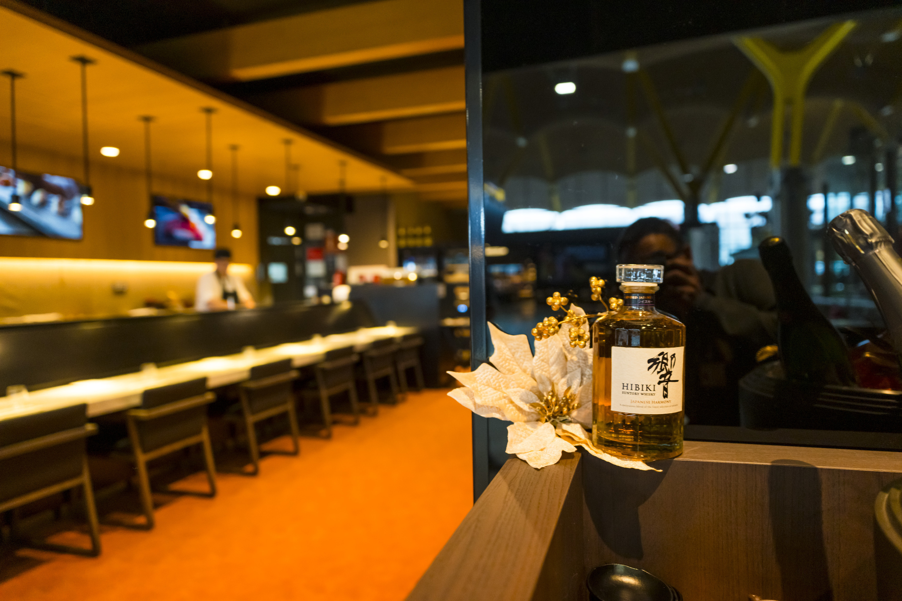 Detalle de Kabuki, con 'show cooking' y sus platos m�s ic�nicos en la T4, adem�s de desayunos.