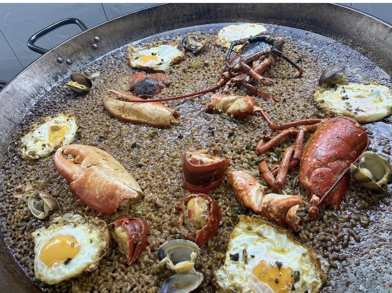 Uno de los arroces de El Mosqui, en Cabo de Palos (Murcia).