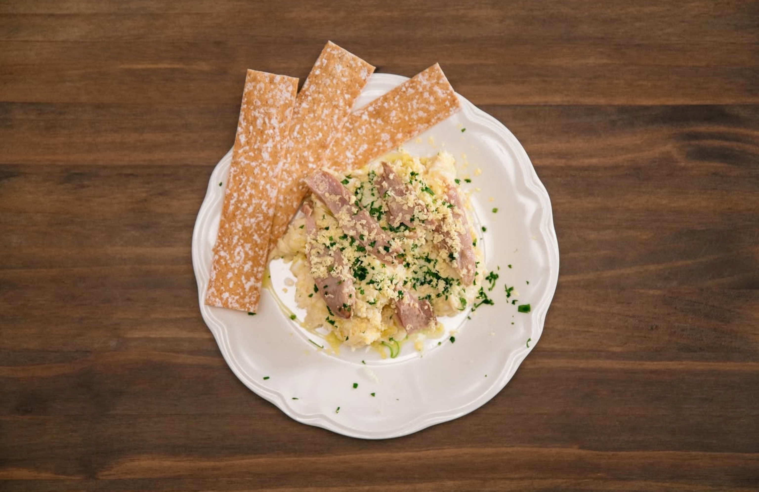 Ensaladilla de Maestro Bar, en Valencia.