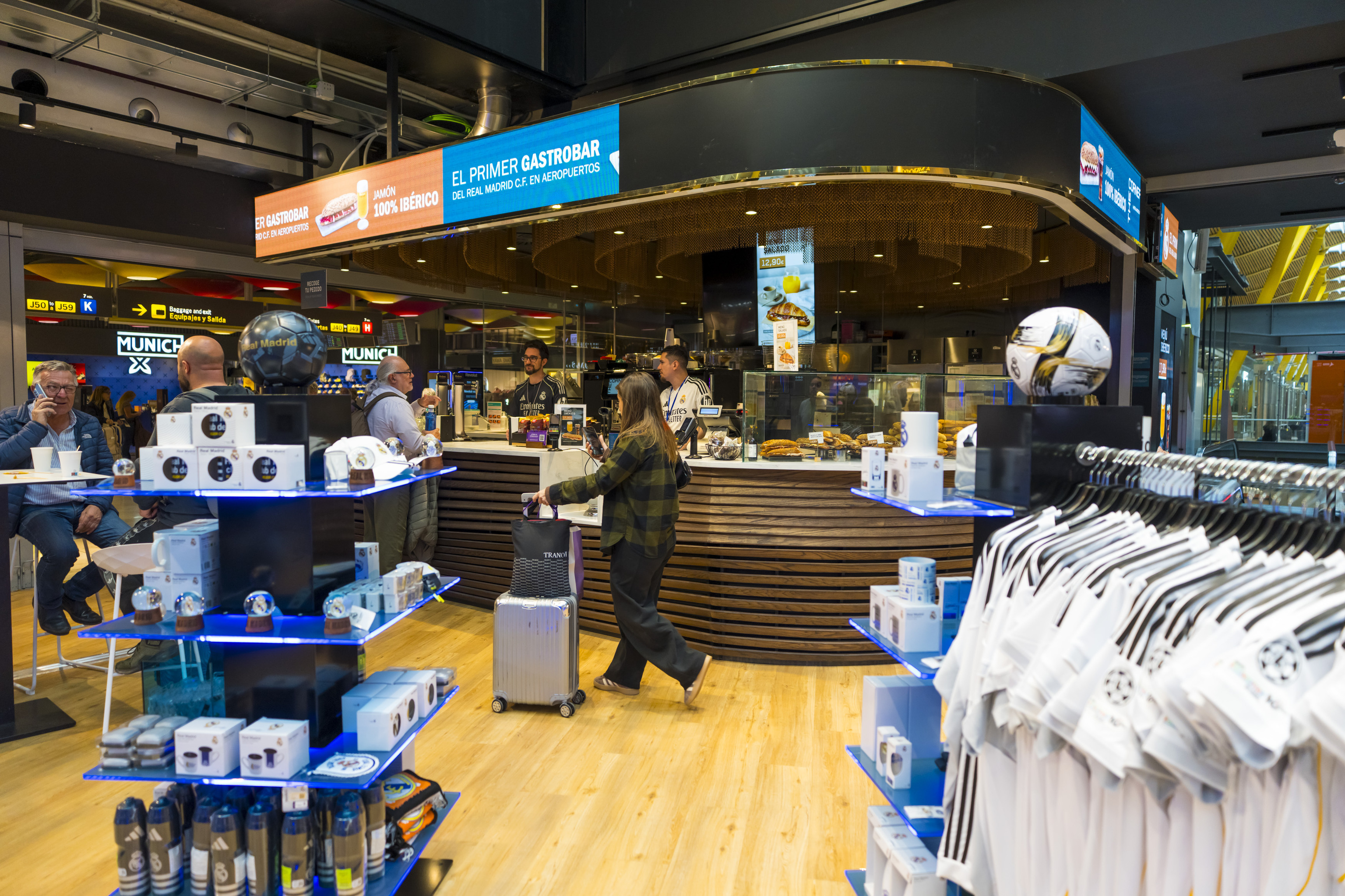 The Corner by Real Madrid, un espacio h�brido que une merchandising y restauraci�n.