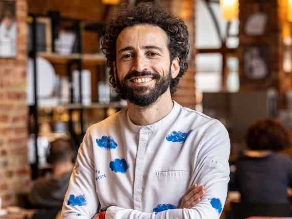 Franco Aliberti, antiguo chef con estrella Michelin.