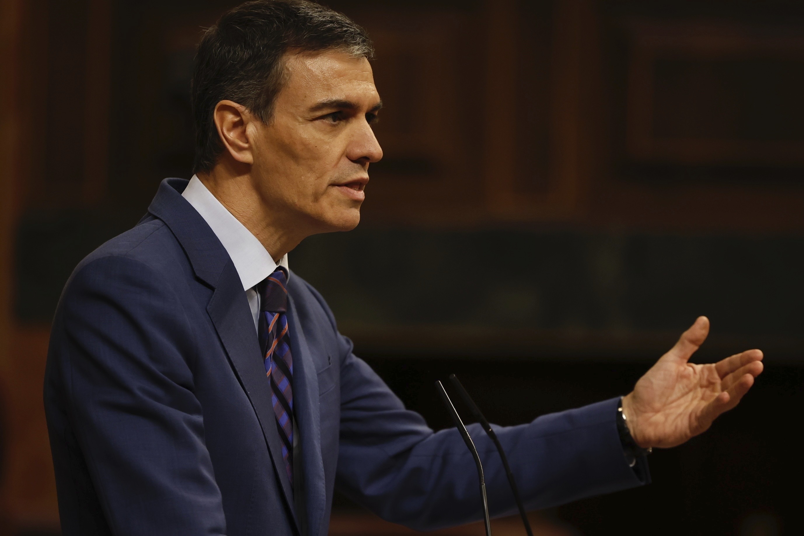 Sánchez se dirige a la militancia socialista para reafirmarse en el 'no a  la guerra': "Hoy hay mucha gente que se siente orgullosa de nuestro país" |  España