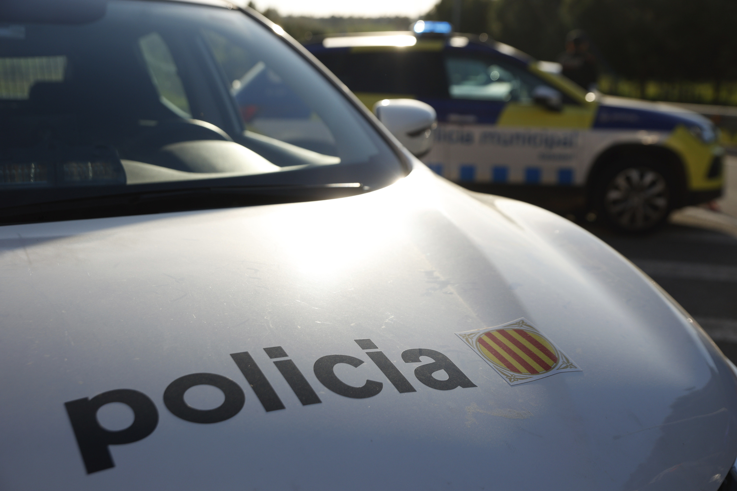 Una patrulla de los Mossos