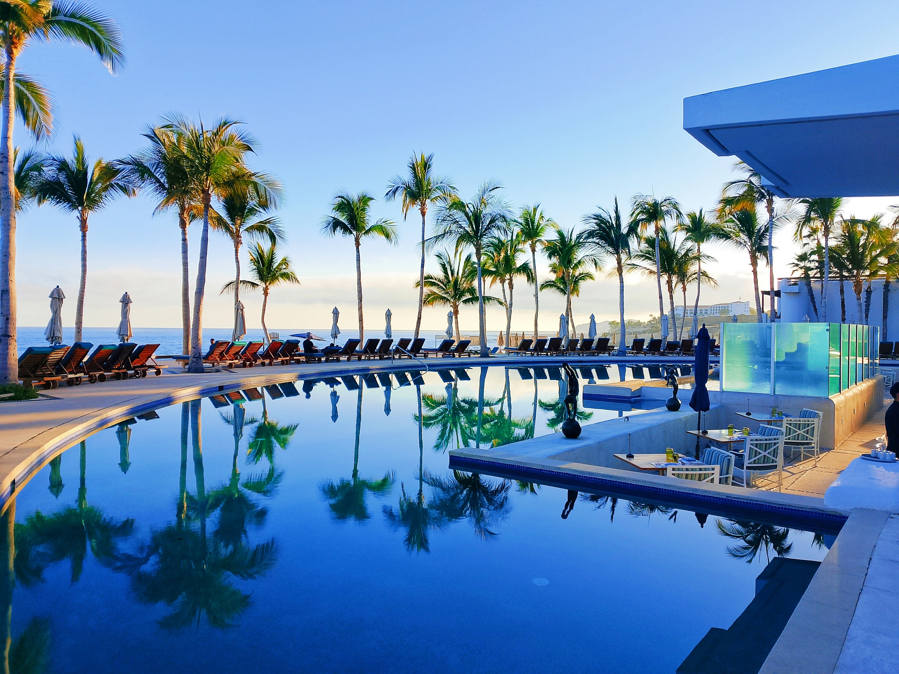 Una de las piscinas del hotel Marquis Los Cabos.