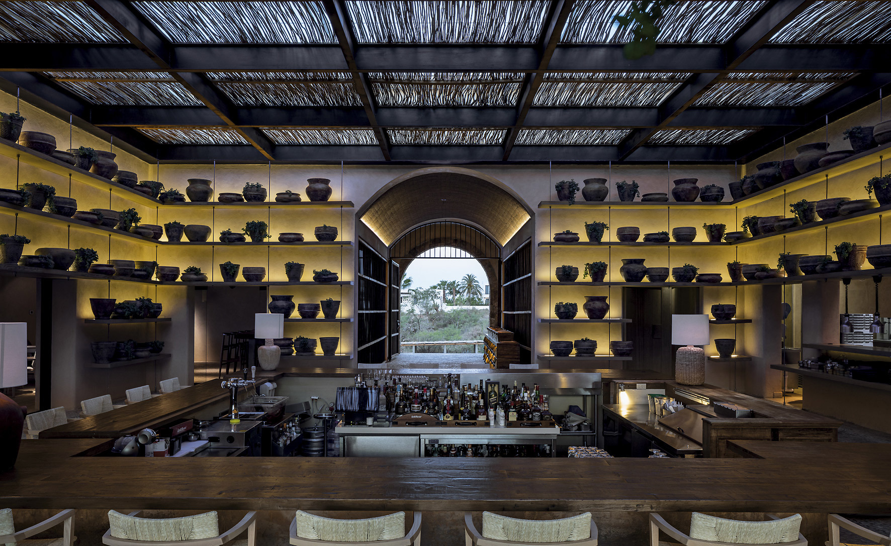 Una de las estancias de Toro Latin Kitchen & Bar.